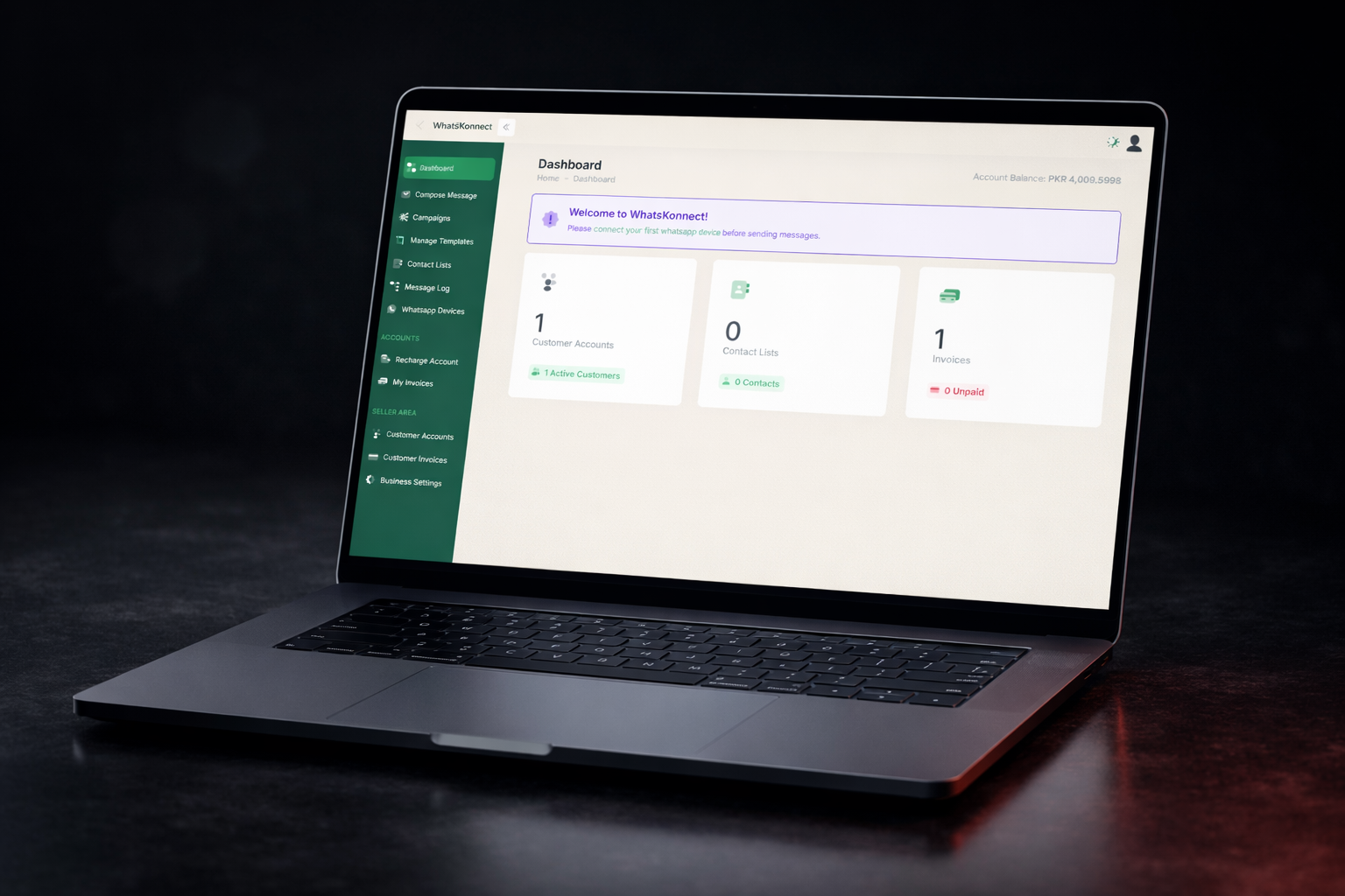 Enterprise Communication via WhatsKonnect